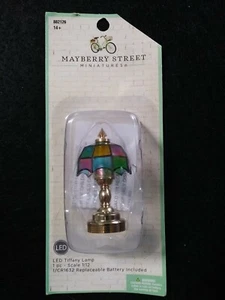 Mayberry Street Miniaturen LED Tiffany Tischlampe Maßstab 1:12 # 882126 - Bild 1 von 4