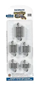 CONECTOR DE PISTA ESCALA HO E-Z SURTIDO DE 10 PIEZAS Níquel Plata Bachmann Nuevo 44592 - Imagen 1 de 1