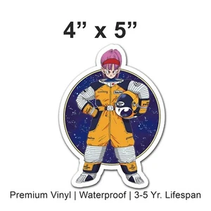 Anime Fighter Dragon Cartoon Vinyl Bumper Waifu Sticker Manga Waterproof - Foto 1 di 2