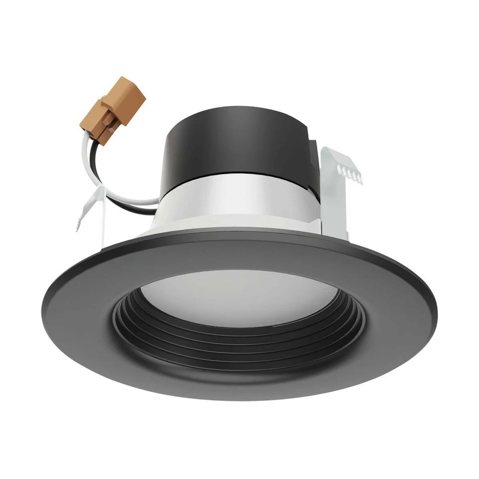 Satco S11832 - Retrofit Downlight LED de 7 vatios - Negro ( - SOLO DAÑOS EN LA CAJA) Foto 1 de 4