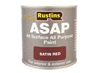Rustins - Asap Paint rot 500 ml