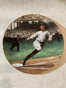 Bradford DELPHI 1993 TY COBB: GEORGIA PEACH Collector Plate #3729D 8" - Picture 1 of 5