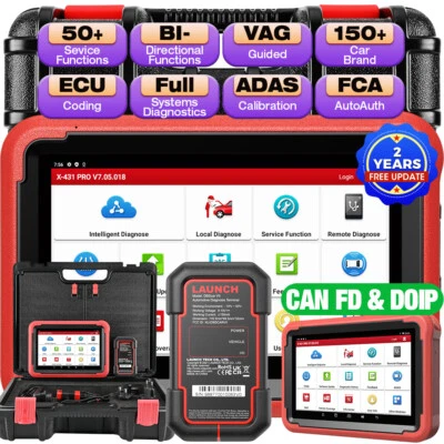 2025 LAUNCH X431V PRO 5 PRO5 Professional OBD2 Diagnostic Tool ALL SYSTEM Coding DHL - Image 1 of 4