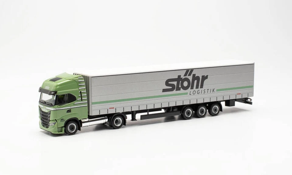 HERPA 315227 - Iveco S-Way LNG Con Semirimorchio "STOHR" - 1:87 - Immagine 1 di 1