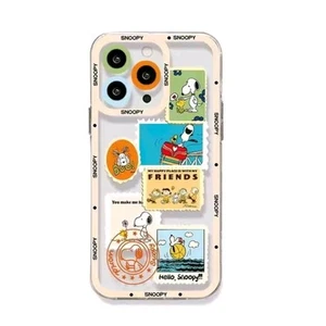 Coque transparente Snoopy iPhone 16 et 16 pro max - Photo 1 sur 2