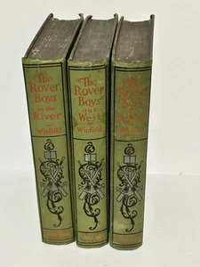 Lot Of 3 The Rover Boys Series For Young Americans Arthur M. Winfield 1899-1909 - Bild 1 von 18