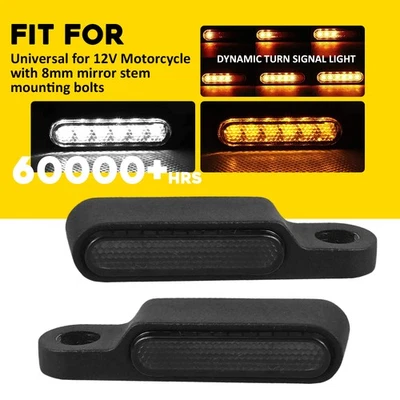 转向信号跑步灯车把适用于 Harley-Davidson ELECTRA GLIDE 93-19 EPA — 第 1/4 张图片