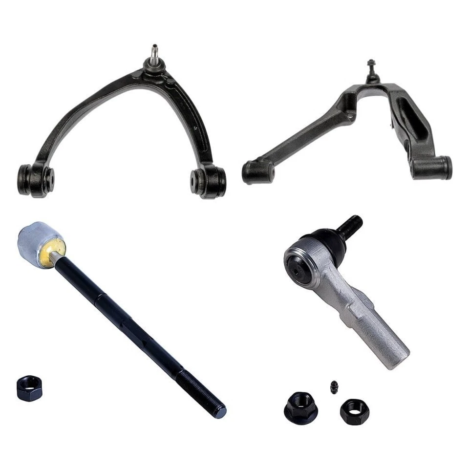 For GMC Yukon XL 2500 07 Control Arm with Ball Joint and Tie Rod End Kit Foto 1 de 1