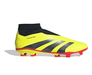 Adidas Yellow Predator 24 League Laceless FG Boots Men Size UK9.5 EU44 / REFD47 - Picture 1 of 5