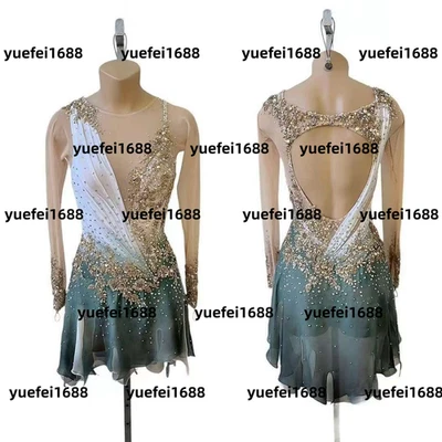New Ice Figure Skating Dress, Figure Skating Dress For Competition G7697 - Image 1 of 4