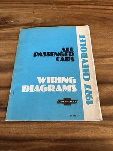 1977 CHEVROLET ALL PASSENGER CARS WIRING DIAGRAMS ST-359-77 - Bild 1 von 7