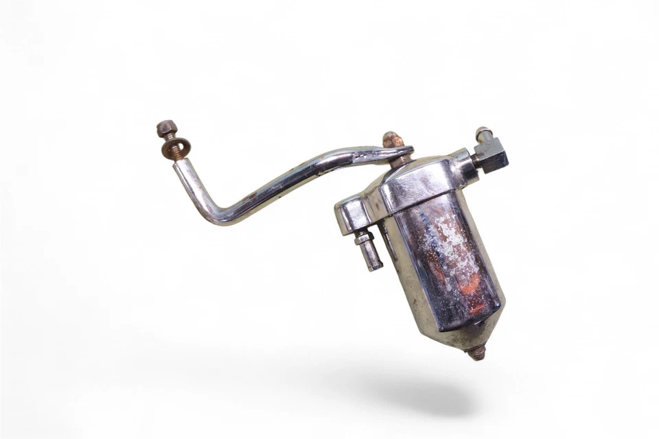 Harley Panhead Knucklehead Fl El Hydra glide Rigid Oil Filter Cooler *TZ43 - Image 1 of 4