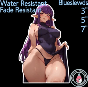 Solo Leveling Takane Takamine 3" / 5" / 7" Lewd Anime Laptop Bottle Sticker - Picture 1 of 1