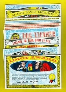 Juego de 32 tarjetas de postal de los Topps Nutty Awards 1964 tamaño - Imagen 1 de 1