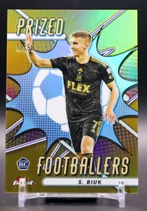 Stipe Biuk 2023 Topps Finest MLS Premiado Futbolistas Oro Refractor RC/50 LAFC - Imagen 1 de 2