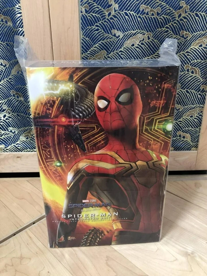 Hot Toys Marvel Spider-Man No Way Home Traje Integrado MMS623 1/6 Figura NUEVO Foto 1 de 4