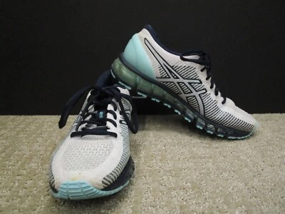 ASICS Shoes Women 6.5 White Aqua Gel Quantum 360 CM Running Sneakers T6G6N - Image 1 of 4
