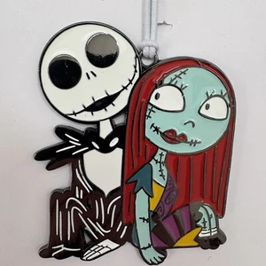Jack Skellington & Sally Hallmark Ornament The Nightmare Before Christmas Disney - Picture 1 of 3
