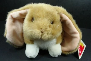 Dakin Vintage Brown Lop Ear Bunny Rabbit Plush NWT 1989 - Picture 1 of 6