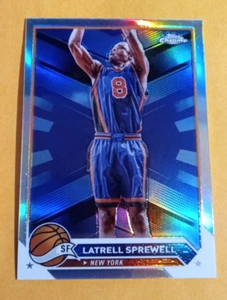 2024 Chrome Basketball Latrell Sprewell Silver Refractor #40 - Knicks - Picture 1 of 2