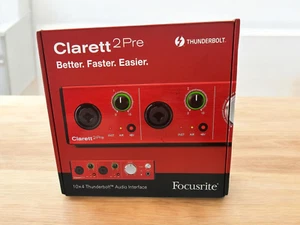 Focusrite Clarett 2 Pre Thunderbolt Audio Interface. USED - Picture 1 of 3