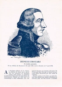 MARINE : 1943 GRAVURE ANCIENNE DUPETIT THOUARS 23x32cm - Imagen 1 de 1
