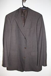 BROWN TATTERSALL TED BAKER of LONDON SPORT COAT sz 42L blazer / suit jacket