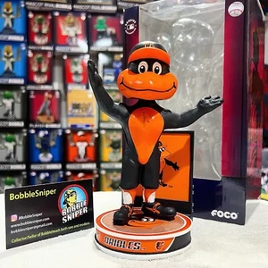 ORIOLE BIRD Baltimore Orioles Hero Series "Camden Yards" Mascot Bobblehead - Picture 1 of 8