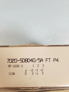 Koyo 7020-5DBD40/5A FT P4 Bearing Pair - Bild 1 von 3