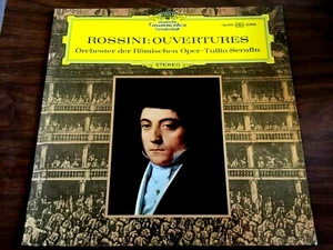 Tullio Serafin - Rossini - Overtures - Tulips - Red Stereo - DGG 136395 - Vinyl - Picture 1 of 5