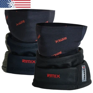 Neck Gaiter Warmer Fleece Ski Scarf Windproof Face Mask Heavyweight Winter Scarf - Picture 1 of 19
