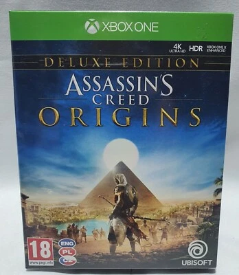 Assassin's Creed: Origins Deluxe Edition Xbox One PL/CZ/SK/HU box multi in game - Image 1 of 4