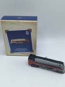 Hallmark 1939 Hiawatha Steam Locomotive Christmas Ornament Train Tender Lionel! - Picture 1 of 2