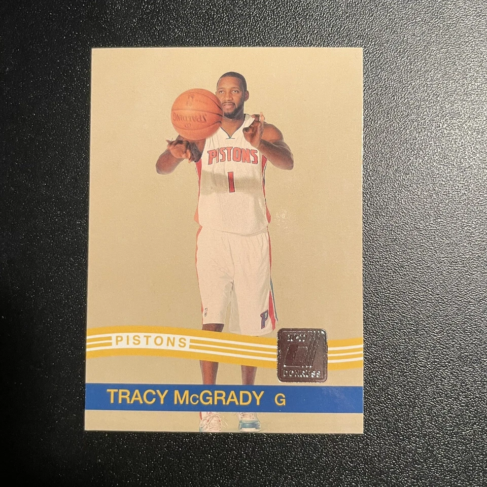 2010-11 Panini Donruss NBA Basketball #53 Tracy McGrady Detroit Pistons - Image 1 of 1