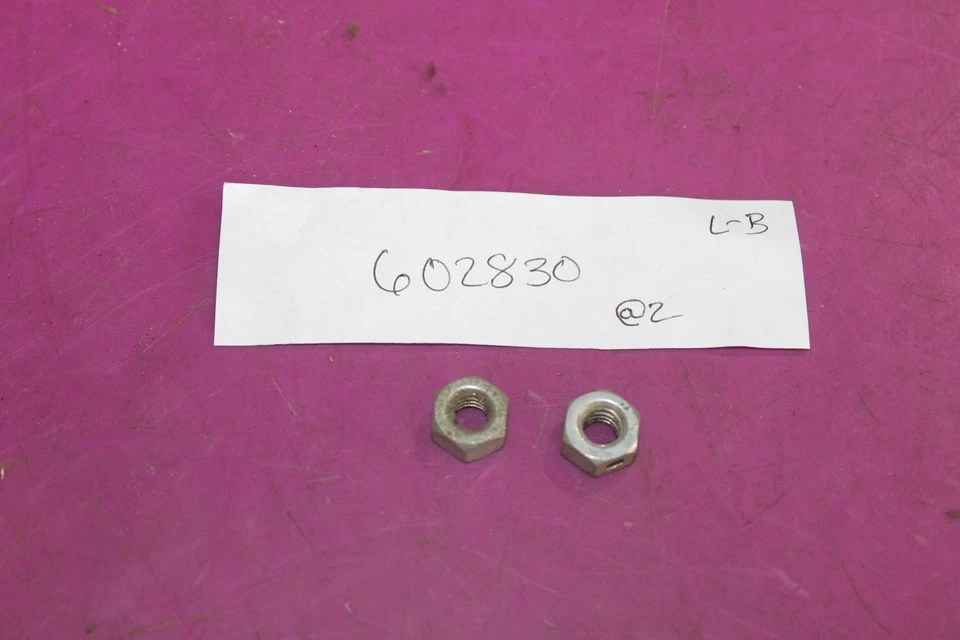 Dos (2) tuercas Lawn-Boy NOS. Parte 602830. Ver foto. Foto 1 de 1