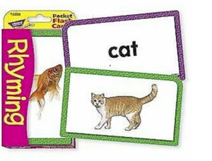 Rhyming Pocket Flash Cards by Trend (NEW) T-23026 - Picture 1 of 1