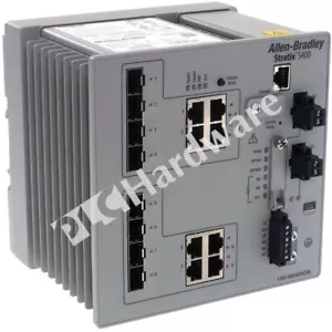 Allen Bradley 1783-HMS4C4CGN /A Stratix 5400 Managed EtherNet Switch 4-GE 4-FE - Picture 1 of 6