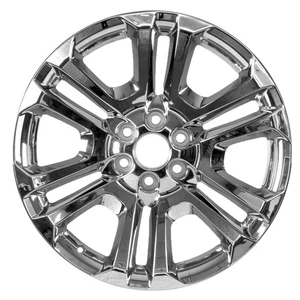 Plated Chrome 6 Double Spoke 22 x 9 New Wheel - Picture 1 of 1