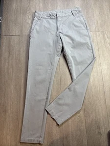 Pantalones chinos BYLT para hombre pequeños grises para todos los días 2.0 rendimiento elásticos 32x30 - Imagen 1 de 8