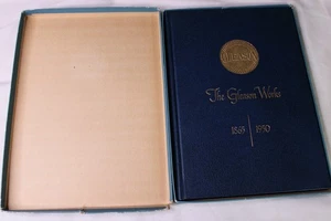 1865-1950 GLEASON WORKS 85TH ANNIVERSARY HISTORY BOOK ROCHESTER NY + TICKET - Imagen 1 de 9