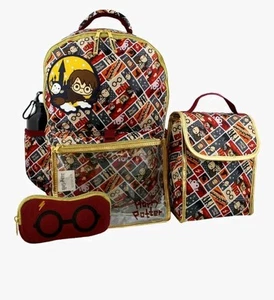 Harry Potter Girls Boys Teen 5 piece Backpack and Snack Bag School Set - Bild 1 von 6