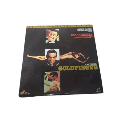 GOLDFINGER Deluxe Collector's LASERDISC Connery James Bond - Image 1 of 3