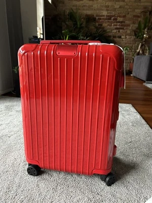 Rimowa Kabinenkoffer Cabin S Essential Rot Glanz Glossy NEU! Weihnachtsgeschenk  - Bild 1 von 4