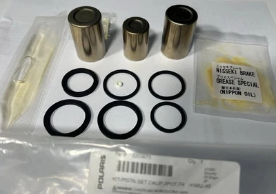 2203675 VICTORY VISION FRONT BRAKE CALIPER REBUILD KIT 2008 - 2017 PISTON SET - Image 1 of 3