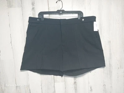 Maurices Black Shorts 20W High Rise 4" Inseam - Image 1 of 4