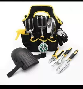 TRIXES Gardening Tools Set x11 NEW Gardening Accessories Bundle Kit Gloves Fork - Picture 1 of 5