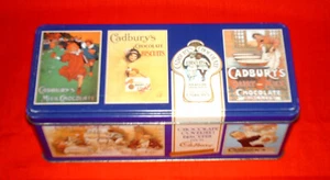 1998 Cadbury's Schokoladenfinger Dose Retro Anzeigen Design Top Zustand - Bild 1 von 4