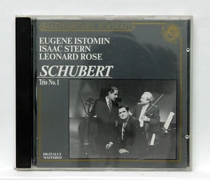 STERN, ROSE, ISTOMIN - SCHUBERT trio no.1 - CBS CD NM - Picture 1 of 2