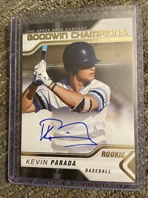 2023 Upper Deck Goodwin Champions Kevin Parada Rookie Auto🔥📈 - Image 1 of 2