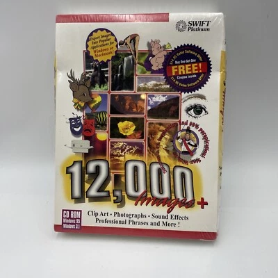 Publisher CD Rom 12,000 Images Swift Platinum Sealed Vintage 1997 New - Image 1 of 4